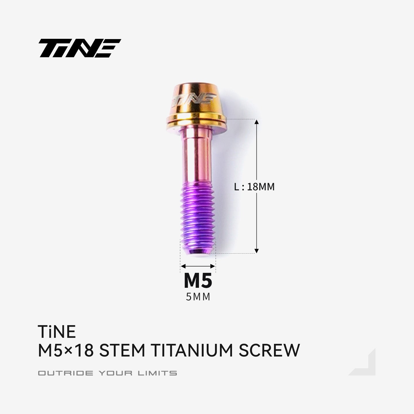 M5*18 · Titanium Stem Screw Set | Road & Mountain Bikes Ultralight Pro
