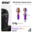 M5*18 · Titanium Stem Screw Set | Road & Mountain Bikes Ultralight Pro