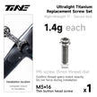 Ultralight TC4 Titanium Replacement Bolts – Bike Repair Kit Pro