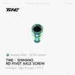 SHIMANO rear derailleur pivot bolt | Titanium ultra-light modification part