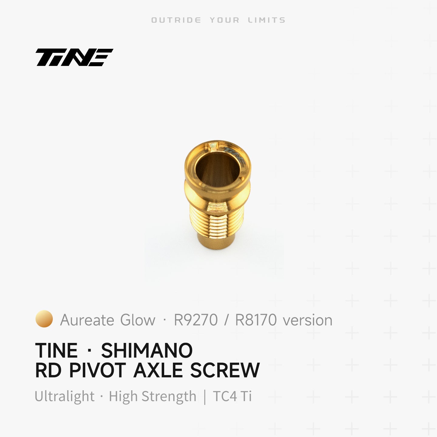 SHIMANO rear derailleur pivot bolt | Titanium ultra-light modification part
