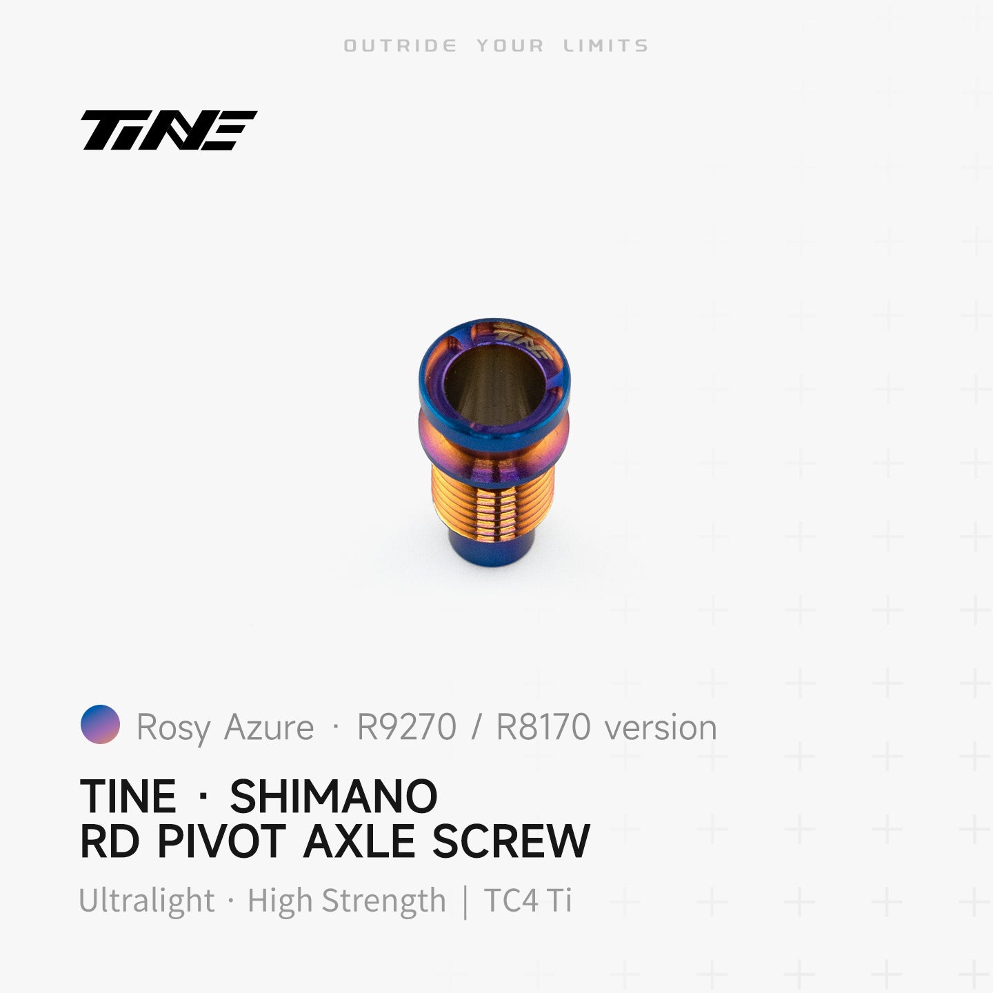 SHIMANO rear derailleur pivot bolt | Titanium ultra-light modification part