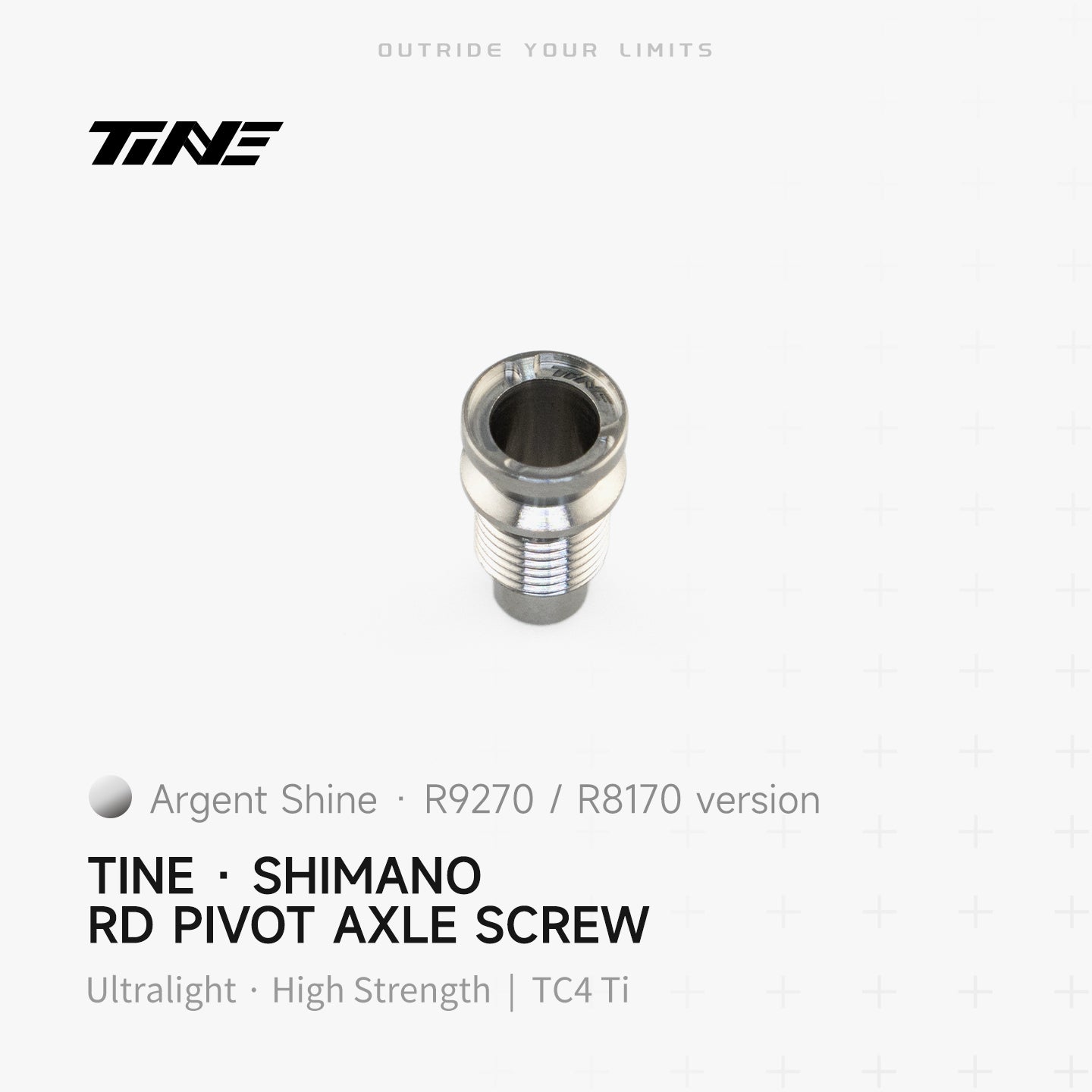 SHIMANO rear derailleur pivot bolt | Titanium ultra-light modification part