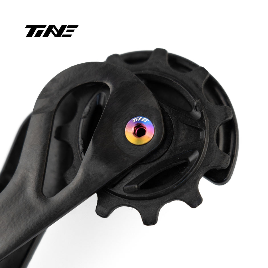 Shimano rear derailleur guide pulley screw | Titanium ultra-light modification part