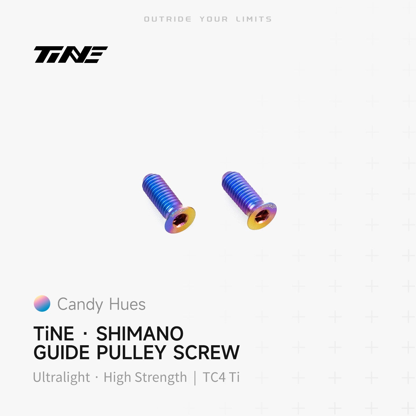 Shimano rear derailleur guide pulley screw | Titanium ultra-light modification part