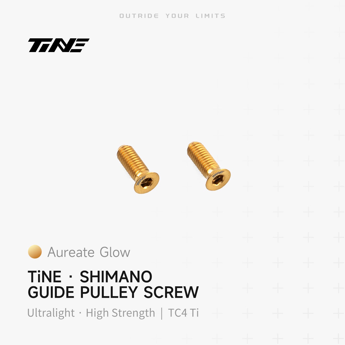 Shimano rear derailleur guide pulley screw | Titanium ultra-light modification part