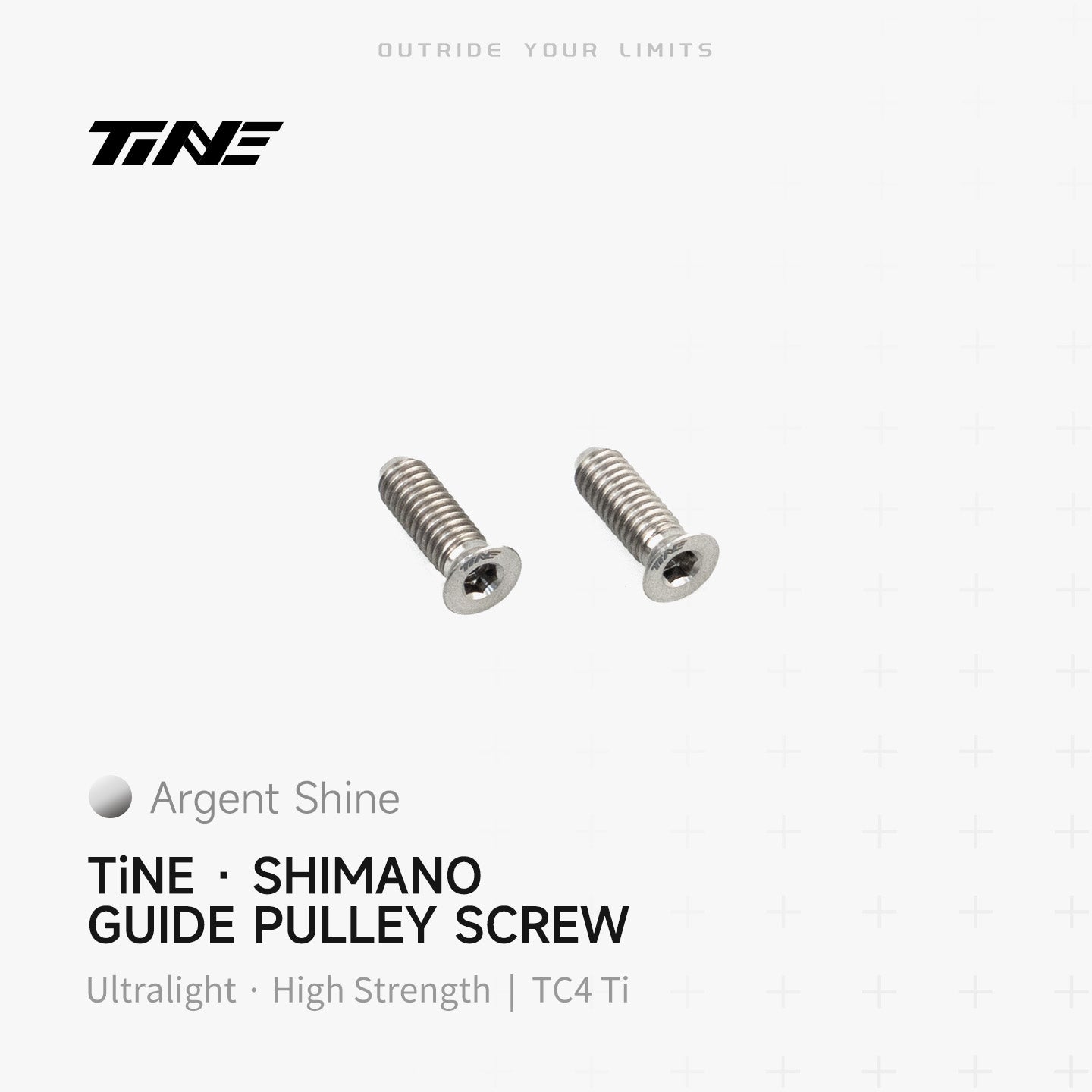Shimano rear derailleur guide pulley screw | Titanium ultra-light modification part