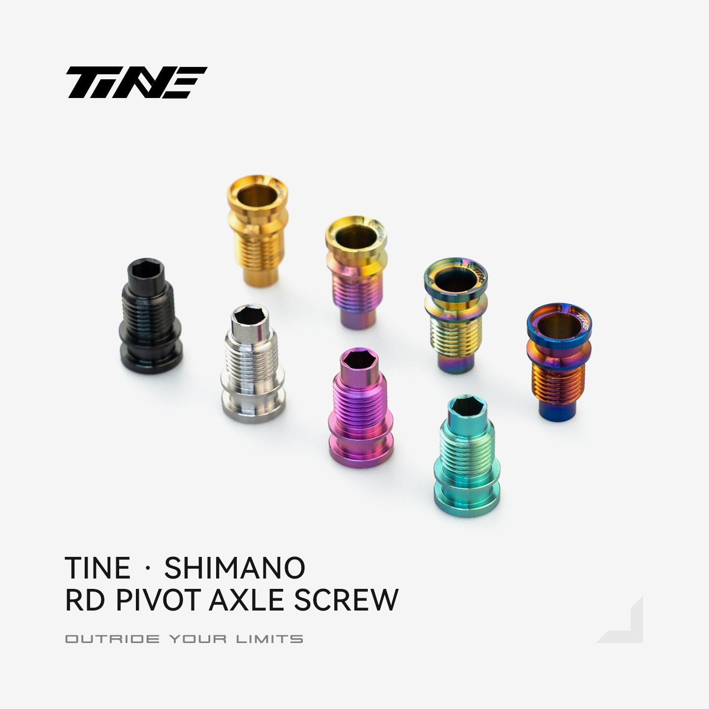 SHIMANO rear derailleur pivot bolt | Titanium ultra-light modification part