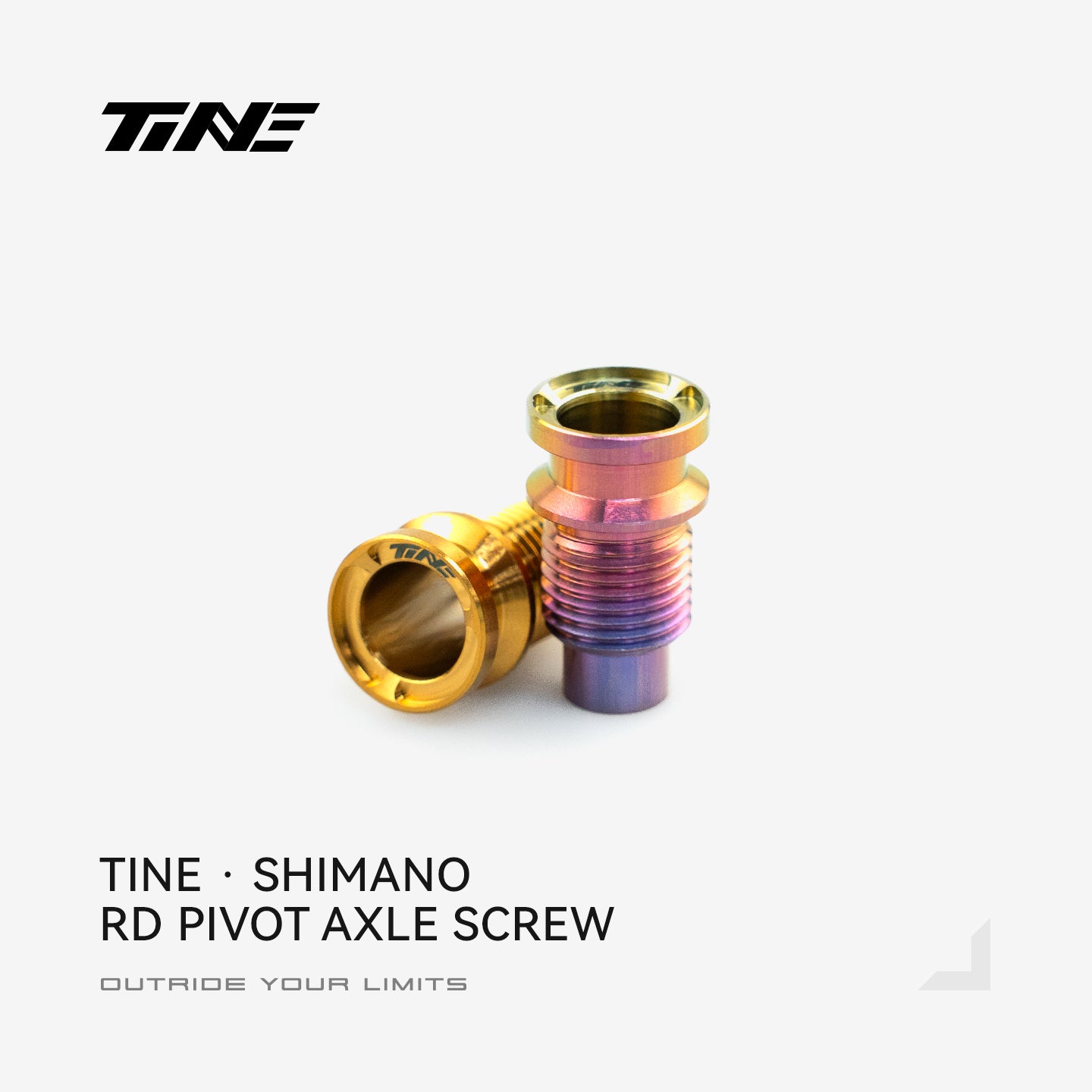 SHIMANO rear derailleur pivot bolt | Titanium ultra-light modification part