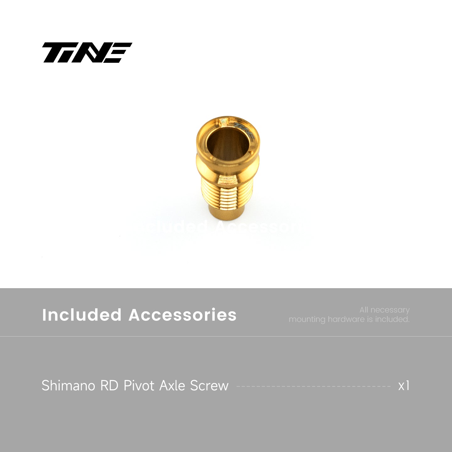 SHIMANO rear derailleur pivot bolt | Titanium ultra-light modification part