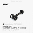 TiNE TECH SL7 titanium seatpost clamp fixing screw - Inkwell Rhythm black finish