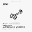 TiNE TECH SL7 titanium seatpost clamp fixing screw - Argent Shine finish