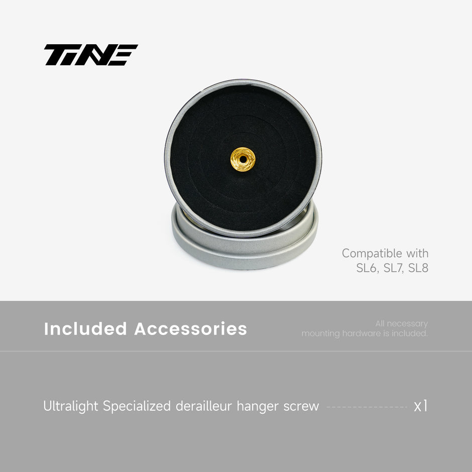 Titanium Bolt for ultralight specialized sl6/sl7/sl8 derailleur hanger