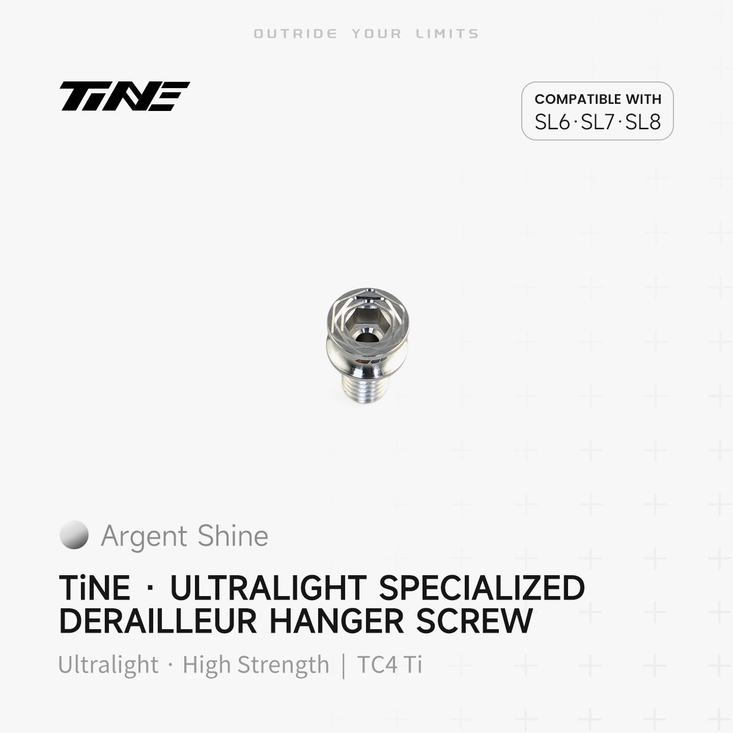 Titanium Bolt for ultralight specialized sl6/sl7/sl8 derailleur hanger