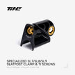 TiNE TECH SL9/SL7/SL8 titanium seat-post clamp with 6.2 N.m marking