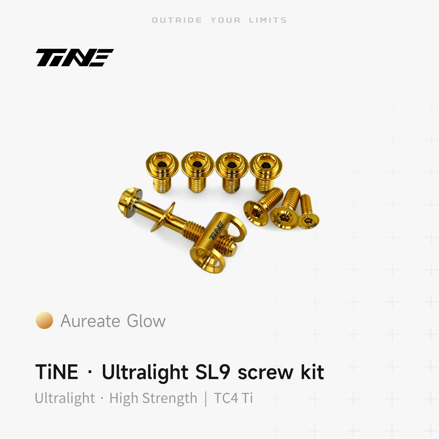 SL9 Specialized screw kit | Titanium ultra-light modification part