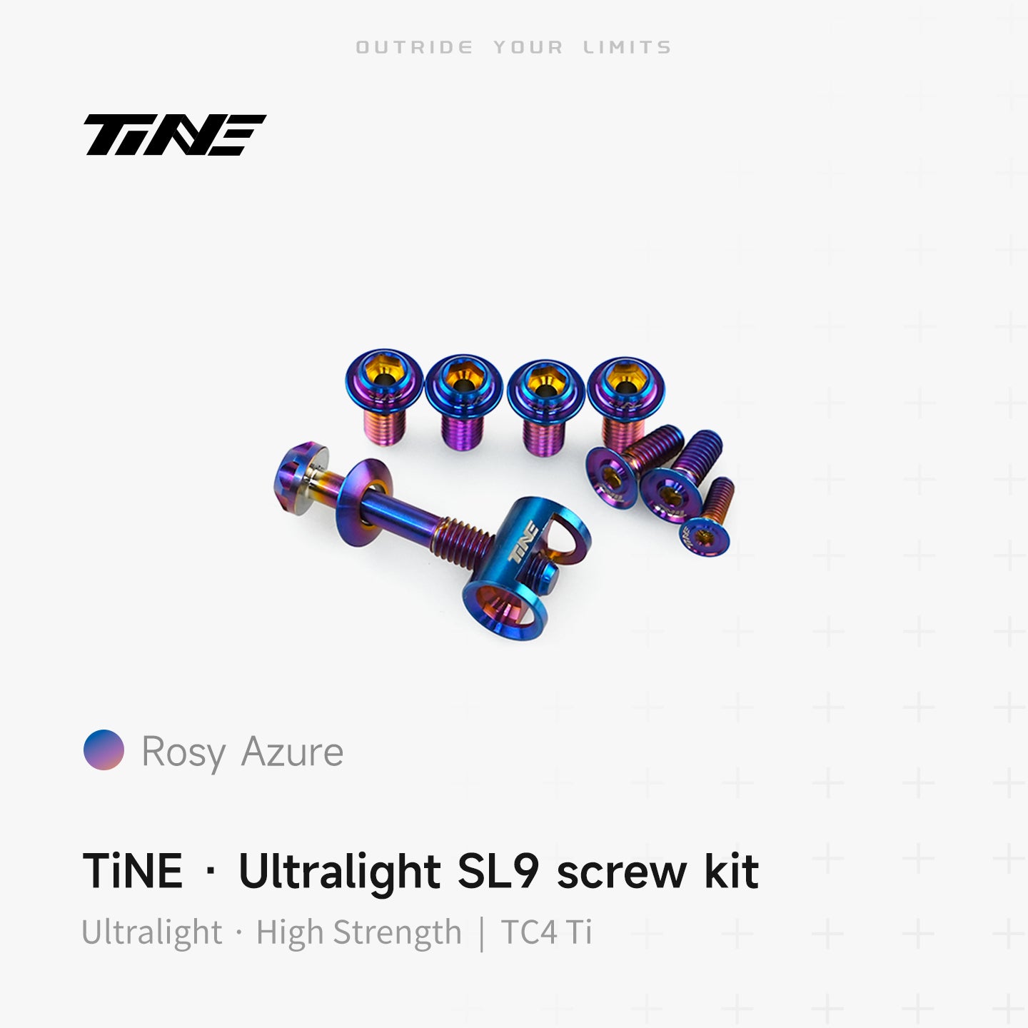 SL9 Specialized screw kit | Titanium ultra-light modification part