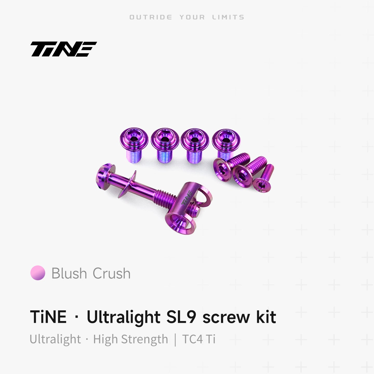 SL9 Specialized screw kit | Titanium ultra-light modification part