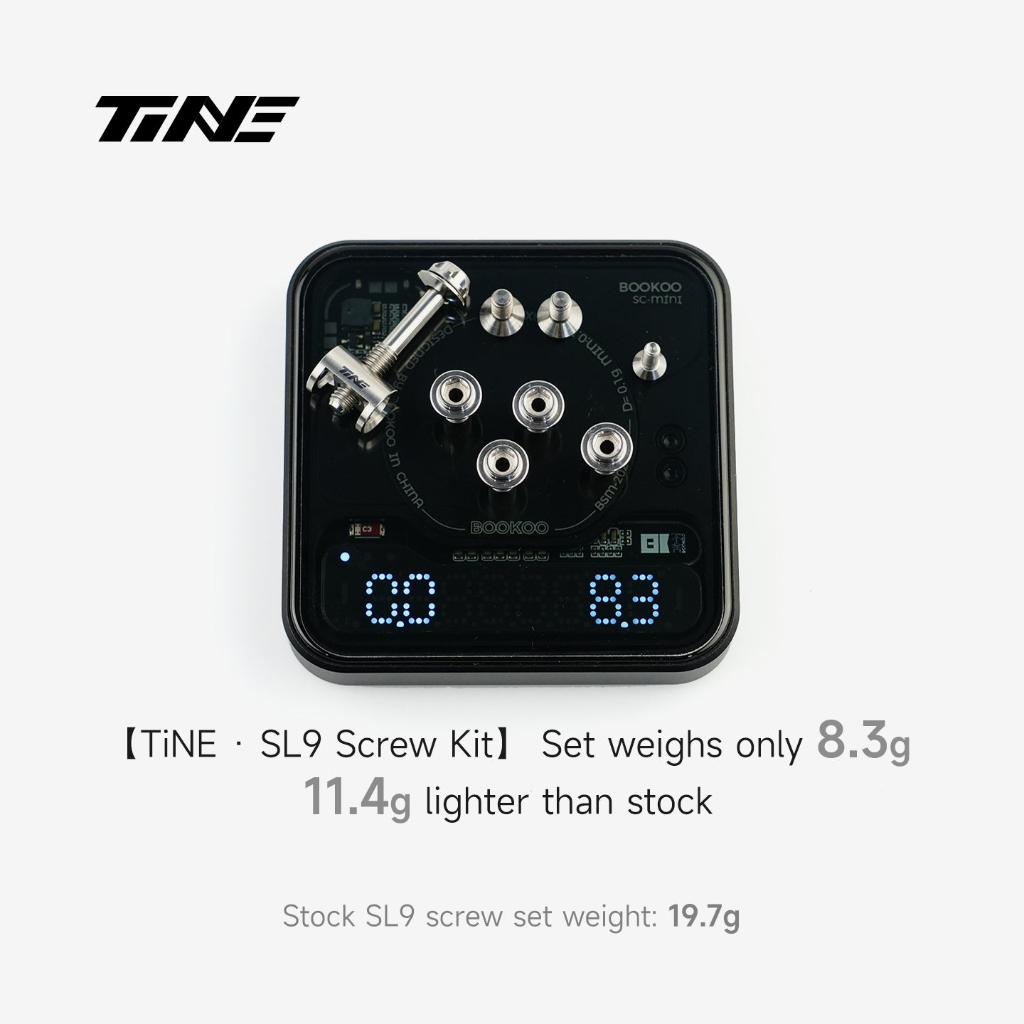 SL9 Specialized screw kit | Titanium ultra-light modification part