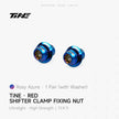 SRAM RED/ Shimano Titanium Shifter Clamp Nut & Washer Set