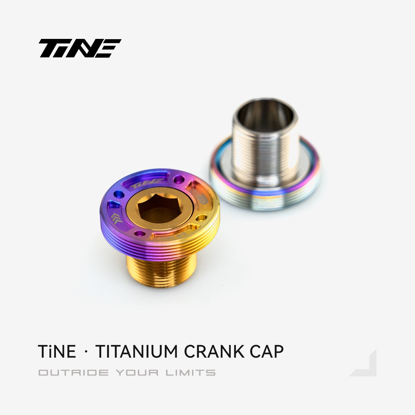 SRAM Series Crank-systems Titanium Crank Cover and Bolt upgrade Kit