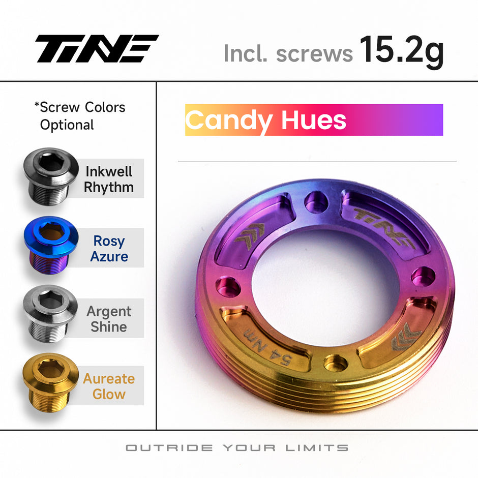 SRAM Series Crank-systems Titanium Crank Cover and Bolt upgrade Kit