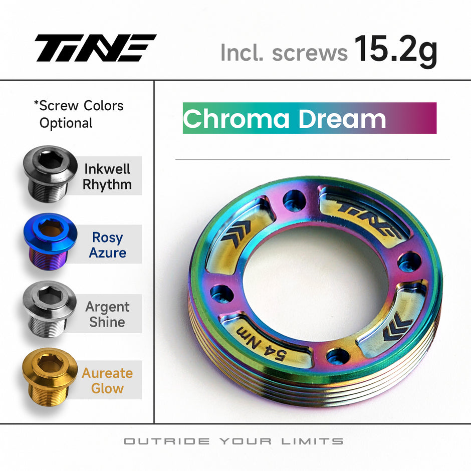 SRAM Series Crank-systems Titanium Crank Cover and Bolt upgrade Kit