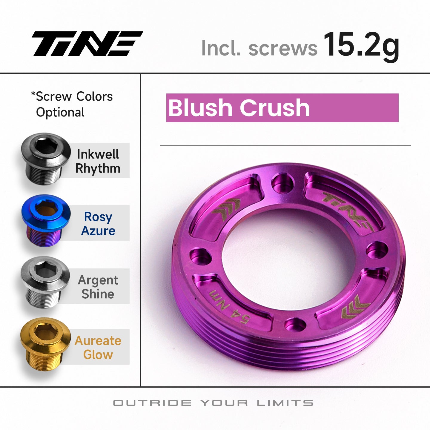 SRAM Series Crank-systems Titanium Crank Cover and Bolt upgrade Kit