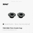 TiNE TECH THM-SRM titanium crank cover kit, Inkwell Rhythm edition, ultralight high strength