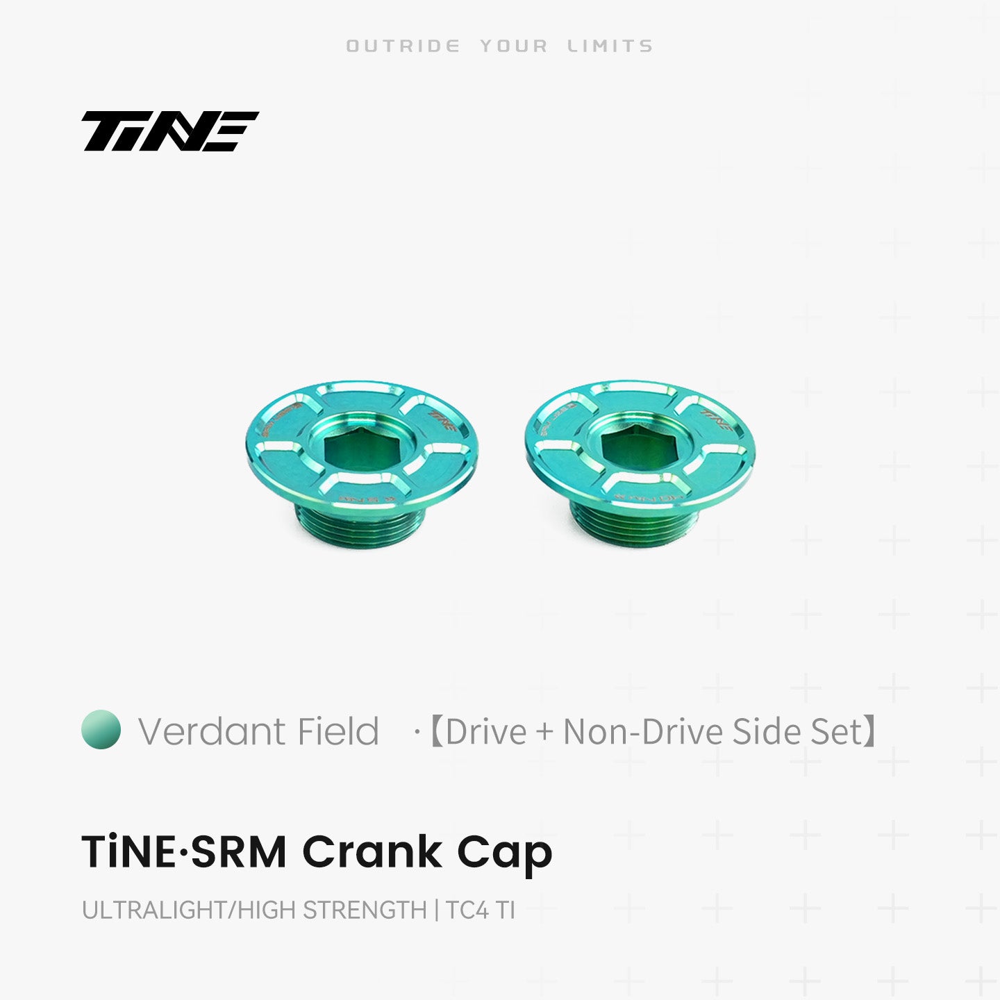 THM·SRM Series Crank-systems Titanium Crank Cover upgrade Kit