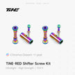TiNE Titanium Shifter Bolt Kit for SRAM RED | Road Bike Screws
