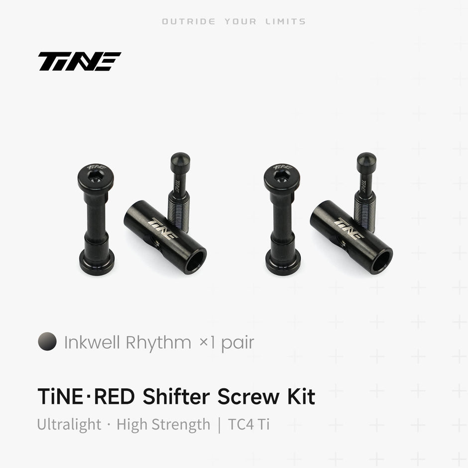 TiNE Titanium Shifter Bolt Kit for SRAM RED | Road Bike Screws