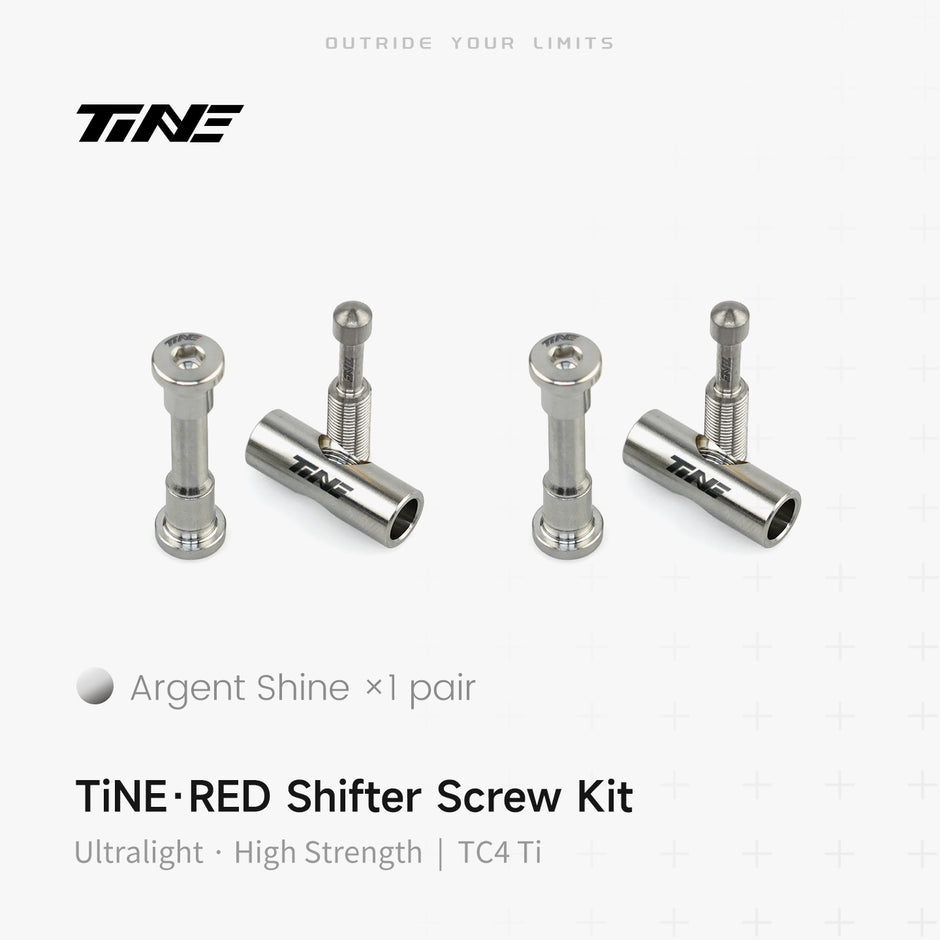 TiNE Titanium Shifter Bolt Kit for SRAM RED | Road Bike Screws