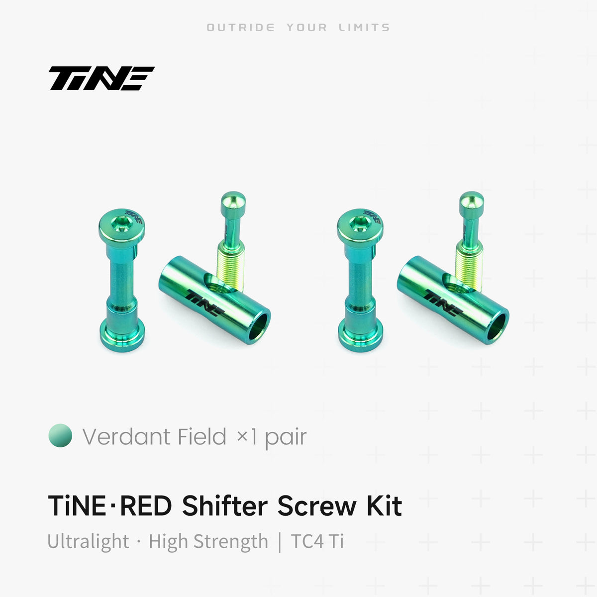 TiNE Titanium Shifter Bolt Kit for SRAM RED | Road Bike Screws