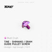 TiNE Shimano/SRAM titanium guide pulley screw - Blush Crush finish