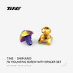 Shimano front derailleur screw spacer set | Titanium ultra-light modification part