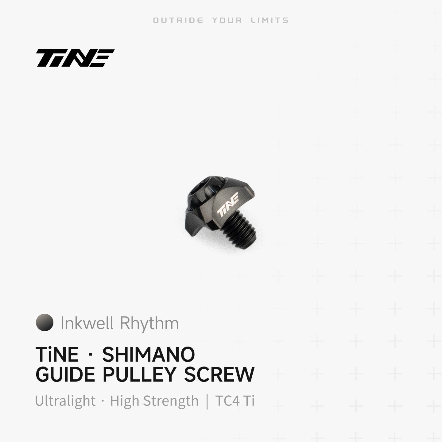 Shimano front derailleur screw spacer set | Titanium ultra-light modification part