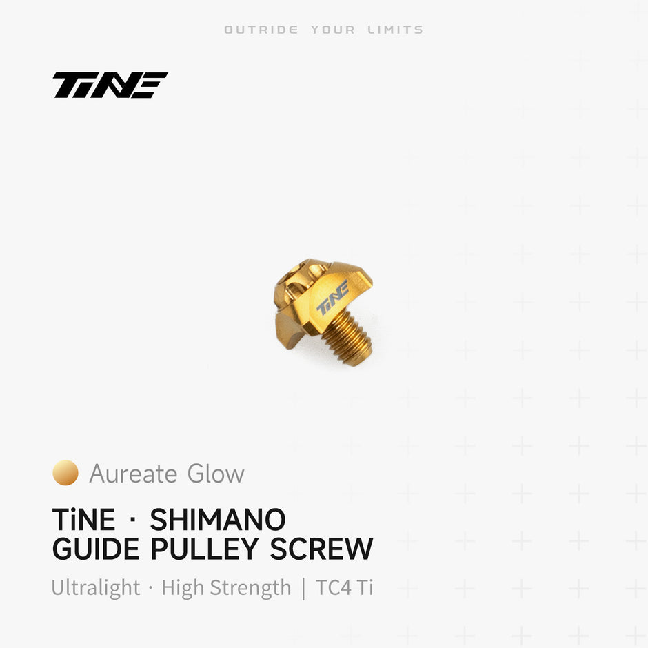 Shimano front derailleur screw spacer set | Titanium ultra-light modification part