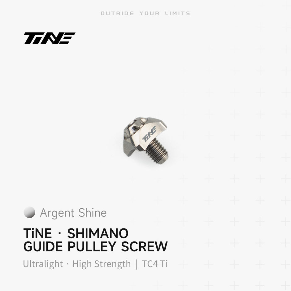 Shimano front derailleur screw spacer set | Titanium ultra-light modification part