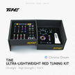TiNE Chroma Dream red drivetrain bolt kit in black box