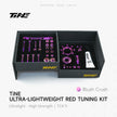 TiNE Tech titanium road bike bolt kit in box with Blush Crush hardware