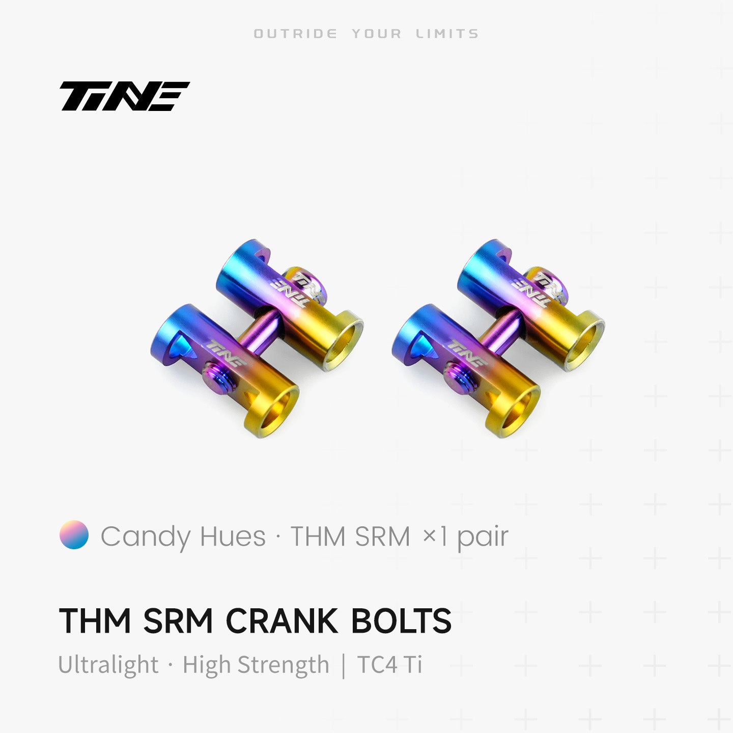 SRM/THM Composite Crank Arms bolt | Titanium ultra-light modification part
