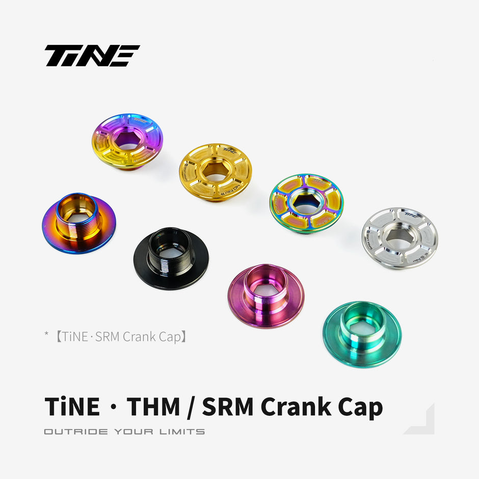 THM·SRM Series Crank-systems Titanium Crank Cover upgrade Kit