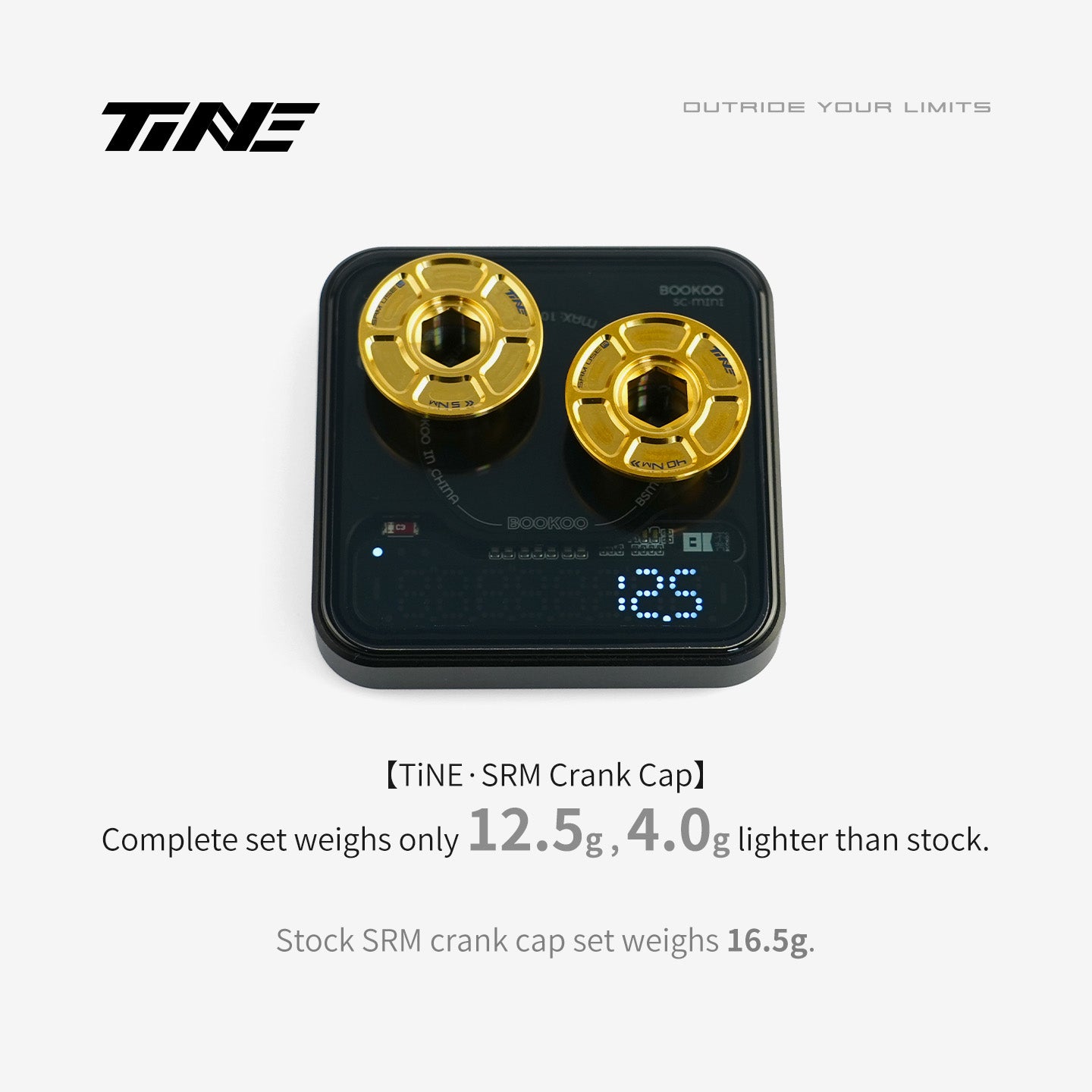 THM·SRM Series Crank-systems Titanium Crank Cover upgrade Kit