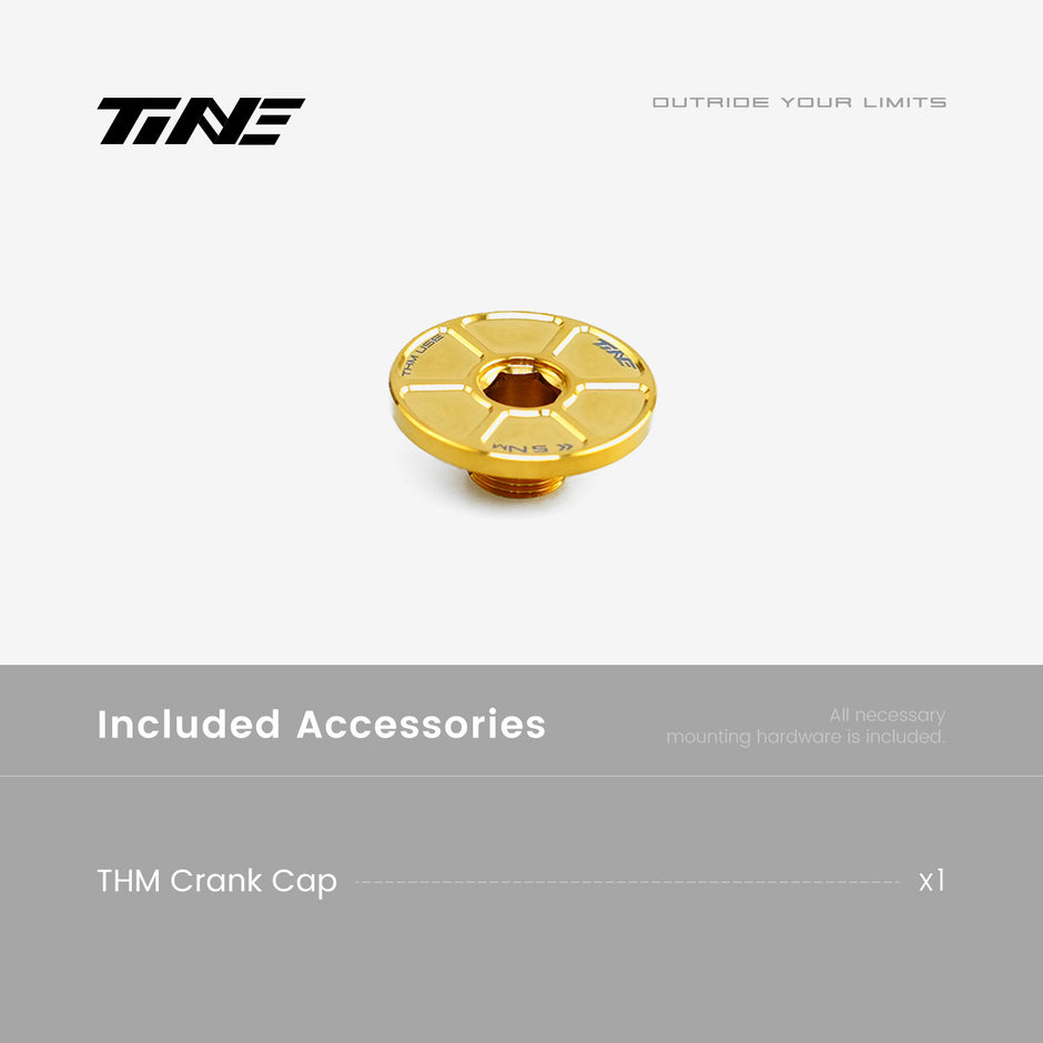 THM·SRM Series Crank-systems Titanium Crank Cover upgrade Kit