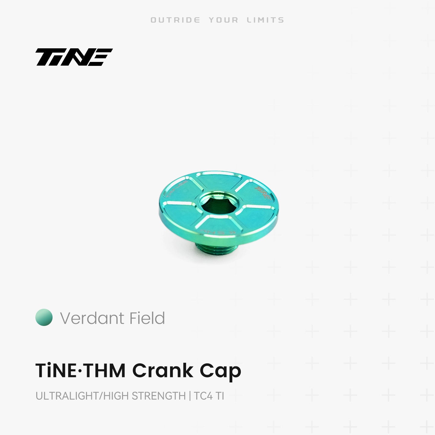 THM·SRM Series Crank-systems Titanium Crank Cover upgrade Kit