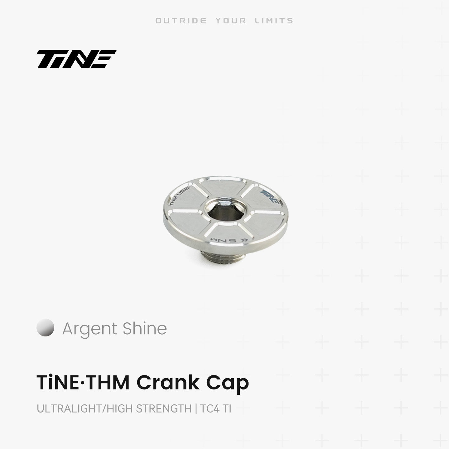 THM·SRM Series Crank-systems Titanium Crank Cover upgrade Kit