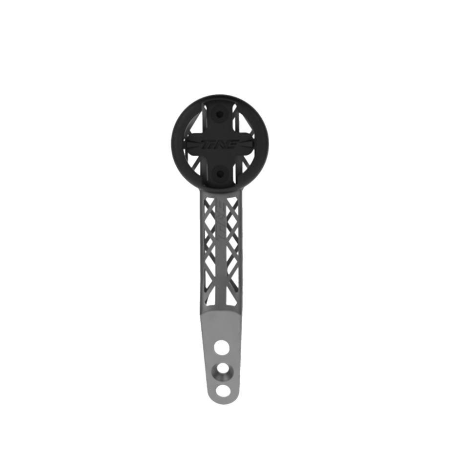 Titanium Bicycle Computer Mount Compatible for AURUM ESSENTIA Integrated-Bar Handlebar, HYPERLIGHT Model