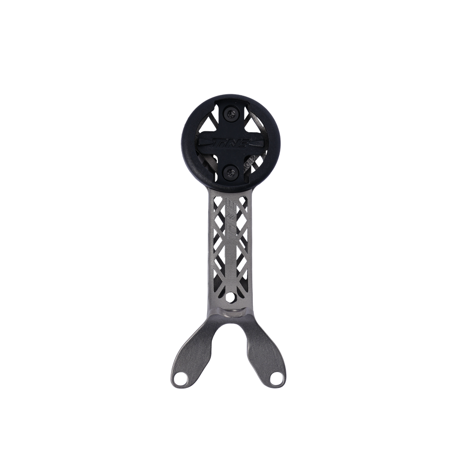Titanium Bicycle Computer Mount Compatible for Farsports FES Integrated-Bar Handlebar, HYPERLIGHT Model