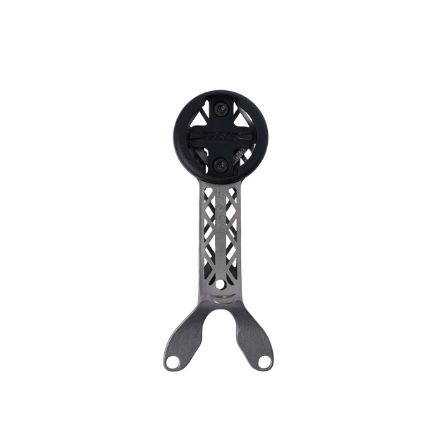Titanium Bicycle Computer Mount Compatible for Farsports FES Integrated-Bar Handlebar, HYPERLIGHT Model